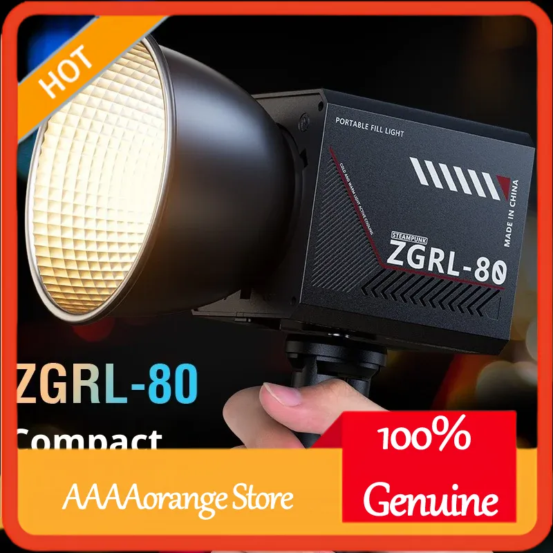 Outdoor Lighting In Photography - ไฟวิดีโอ LED COB ZGRL80 80W แบบพกพา