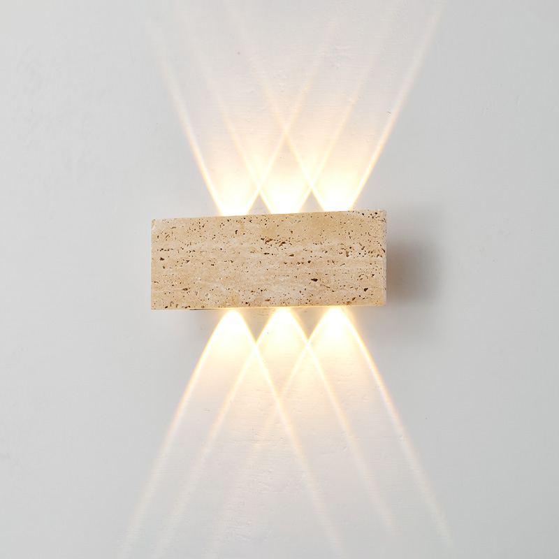 Xl Outdoor Lighting - โคมไฟติดผนัง LED แบบวาบิซาบิ โคมไฟสวนหิน กันน้ำกลางแจ้ง IP65
