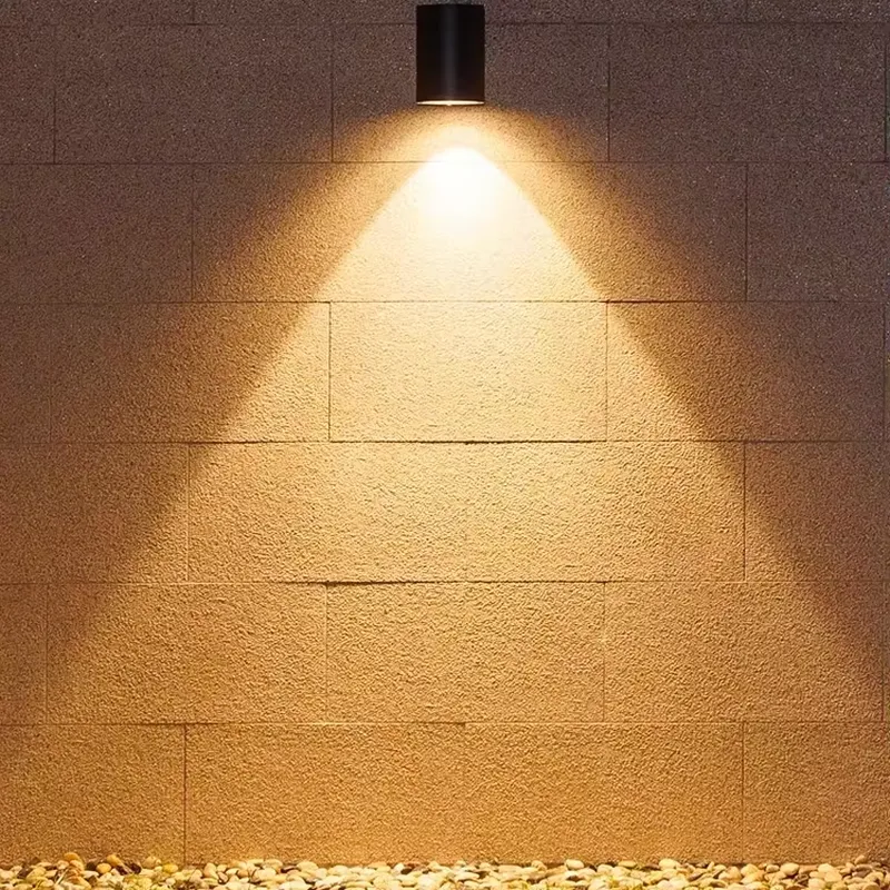 Outdoor Lighting Wall - โคมไฟติดผนังแบบขายส่ง ดีไซน์สวยงาม ปรับแต่งได้ ไฟ LED ส่องขึ้นลง