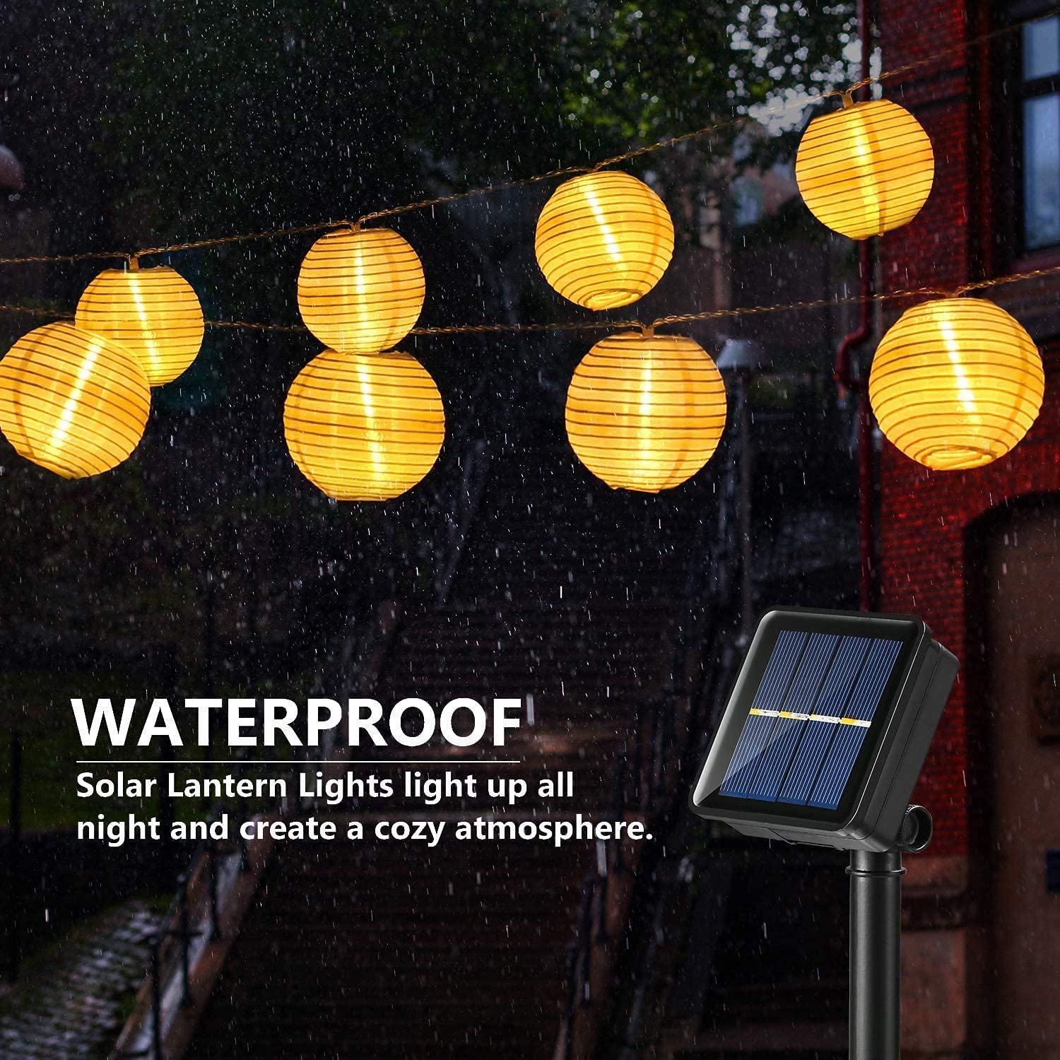 โคมไฟกันน้ำพลังงานแสงอาทิตย์เช - Halo Outdoor Lighting บทวิจารณ์และราคา
