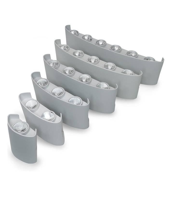 ขึ้นและลงโคมไฟติดผนัง LED กันน - Xl Outdoor Lighting บทวิจารณ์และราคา