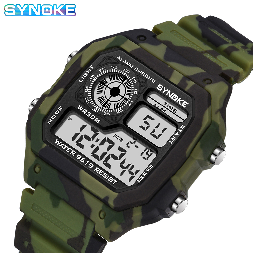 Synoke นาฬิกาดิจิตอลทหารสำหรับ - Outdoor Lighting Timer บทวิจารณ์และราคา