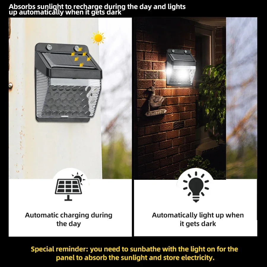 ไฟ LED พลังงานแสงอาทิตย์ พร้อม - Outdoor Lighting Wall บทวิจารณ์และราคา