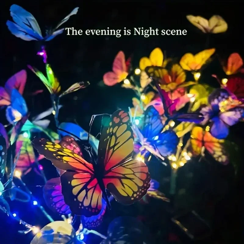 พลังงานแสงอาทิตย์ LED สวนผีเสื - Halo Outdoor Lighting บทวิจารณ์และราคา