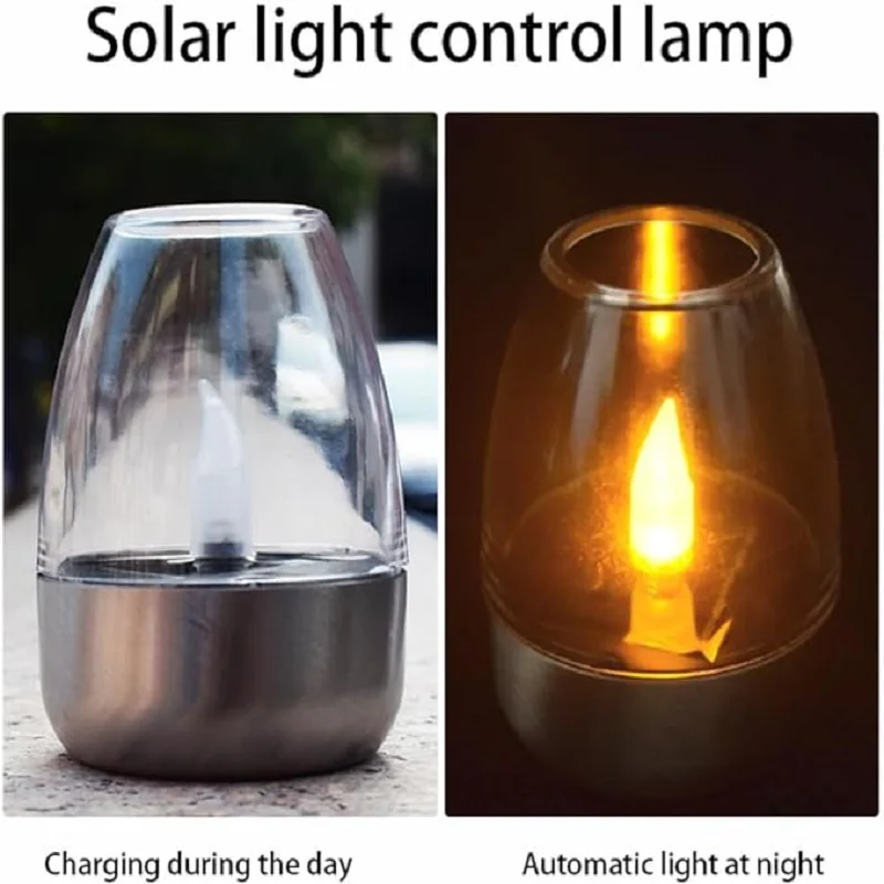 เทียนไร้เปลวไฟพลังงานแสงอาทิตย - Halo Outdoor Lighting บทวิจารณ์และราคา