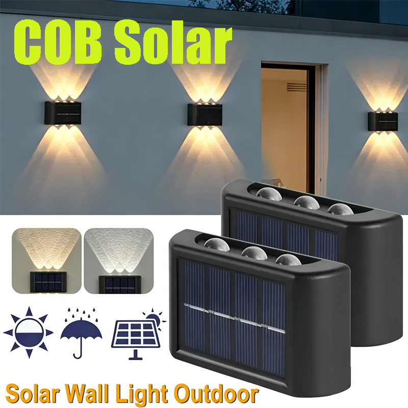 โคมไฟติดผนังพลังงานแสงอาทิตย์  - Outdoor Lighting Wall บทวิจารณ์และราคา