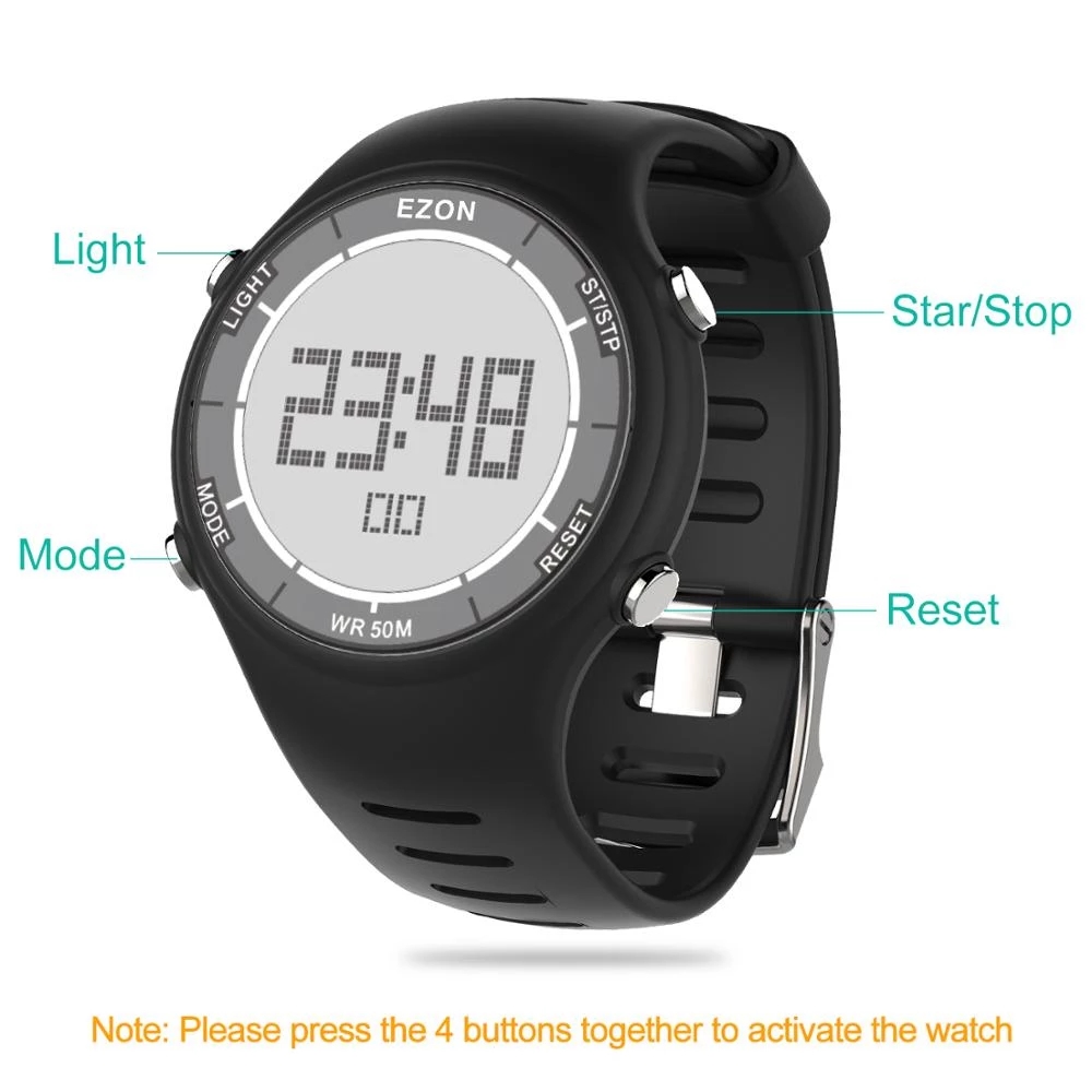EZON ใหม่แฟชั่นผู้หญิงนาฬิกาสป - Outdoor Lighting Timer บทวิจารณ์และราคา