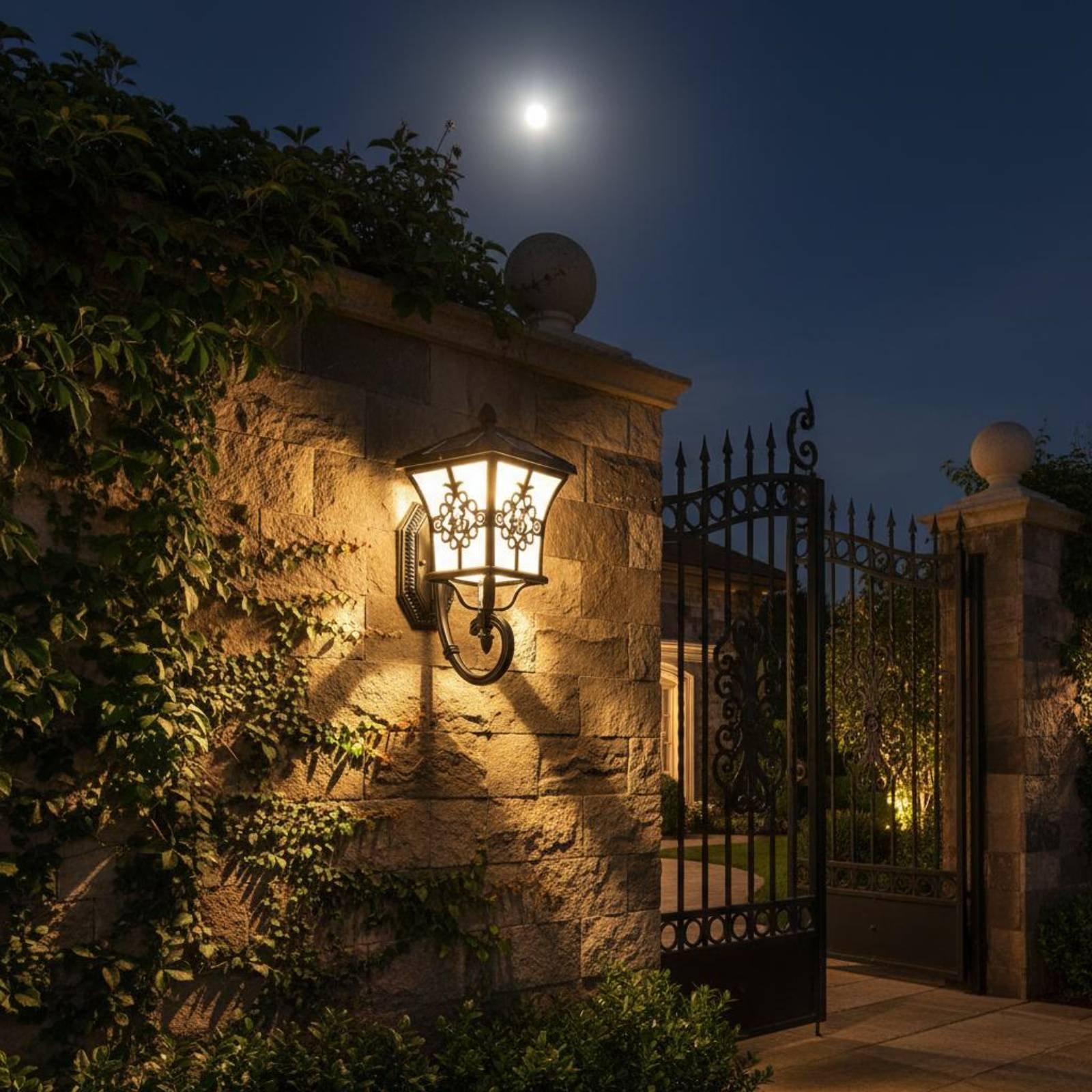โคมไฟติดผนังภายนอกแบบ LED พลัง - Outdoor Lighting Wall บทวิจารณ์และราคา