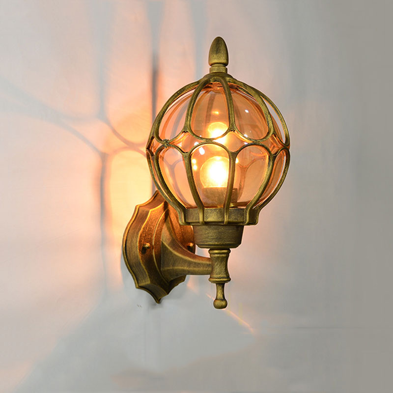 Retro ยุโรปโคมไฟติดผนังกลางแจ้ - Xl Outdoor Lighting บทวิจารณ์และราคา