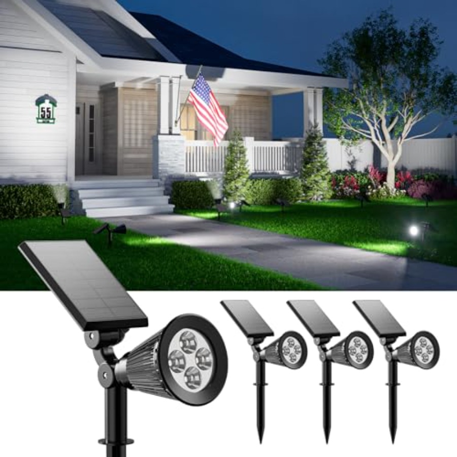 ไฟสปอร์ตไลท์พลังงานแสงอาทิตย์ส - Outdoor Lighting Wall บทวิจารณ์และราคา