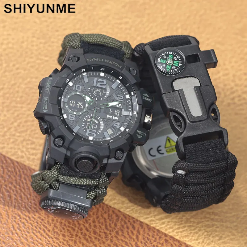 SHIYUNME นาฬิกาผู้ชายเอาชีวิตร - Outdoor Lighting Timer บทวิจารณ์และราคา