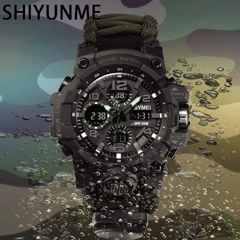 SHIYUNME นาฬิกาผู้ชายเอาชีวิตร - Outdoor Lighting Timer บทวิจารณ์และราคา