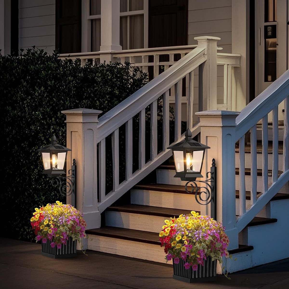 โคมไฟพลังงานแสงอาทิตย์ 2 in 1  - Outdoor Lighting Wall บทวิจารณ์และราคา