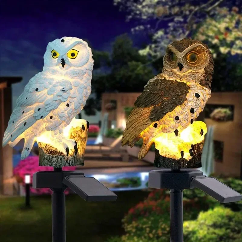 ไฟสวนรูปนกฮูกพลังงานแสงอาทิตย์ - Halo Outdoor Lighting บทวิจารณ์และราคา