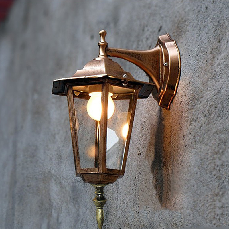 ยุโรปสไตล์ Retro LED โคมไฟติดผ - Xl Outdoor Lighting บทวิจารณ์และราคา