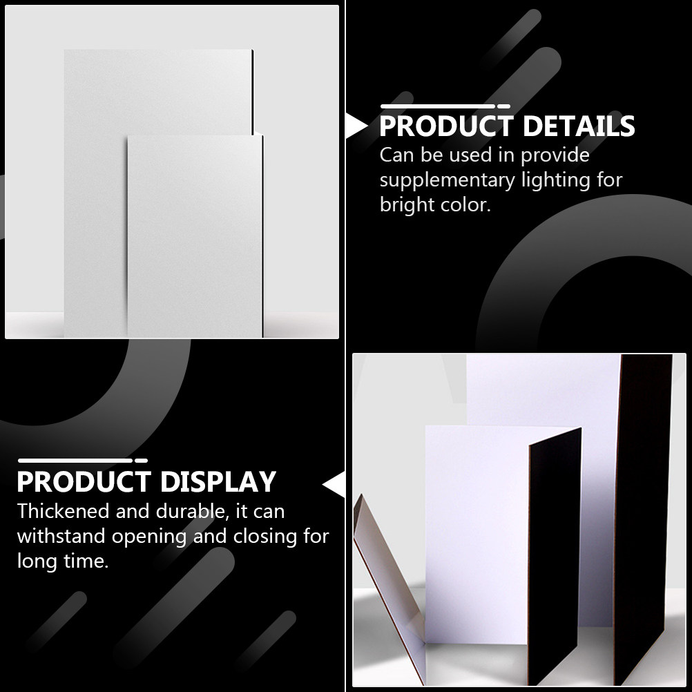 แผ่นสะท้อนแสงสีขาวดำแบบพับได้ส - Outdoor Lighting In Photography บทวิจารณ์และราคา