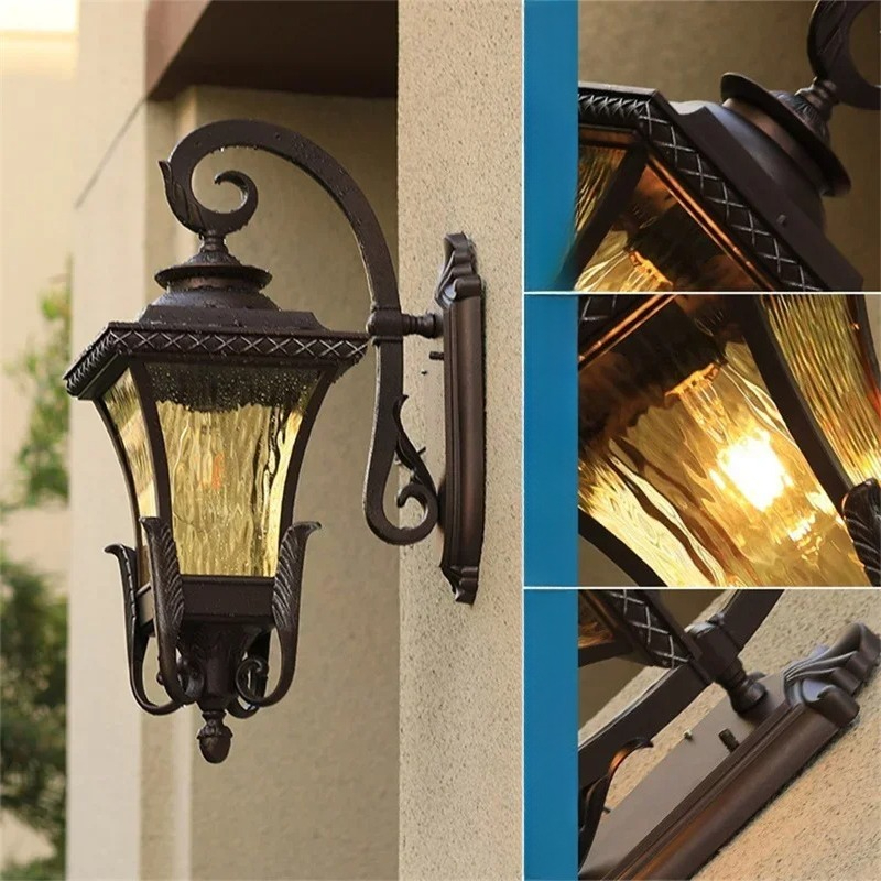 โคมไฟติดผนังกลางแจ้งสไตล์ยุโรป - Xl Outdoor Lighting บทวิจารณ์และราคา