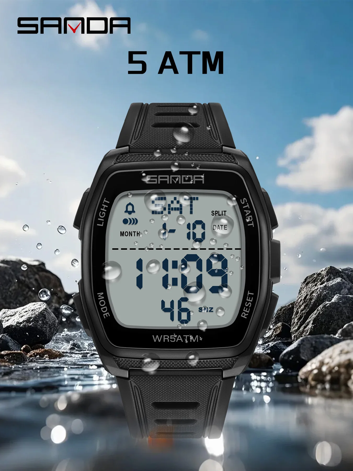 SANDA นิวแมนนาฬิกาอิเล็กทรอนิก - Outdoor Lighting Timer บทวิจารณ์และราคา